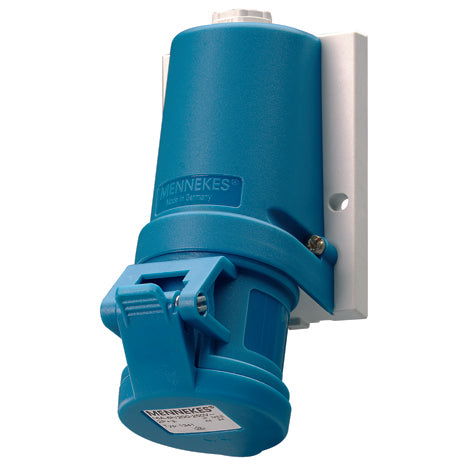 Mennekes CEE wandcontactdoos 3-polig 230V 6H 16A IP44 TwinCONTACT (1341)