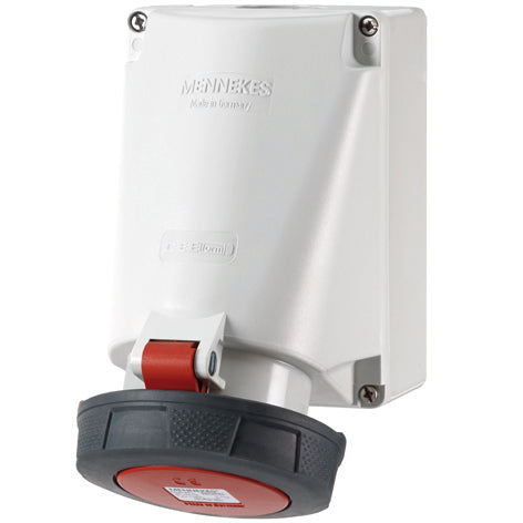 Mennekes CEE wandcontactdoos schroefklem 5-polig 400V 6H 63A IP67 (136A)