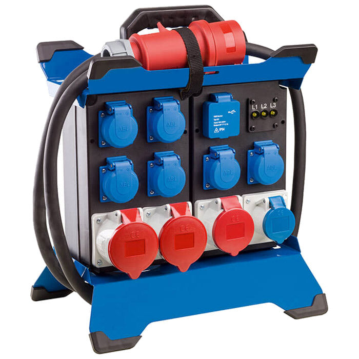 Schwabe stecky 9-voudige stroomverdeler 32A 5-polig 400V IP44 (60934)